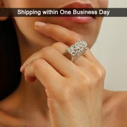 Sea Foam Dome ring