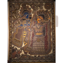 'Madhubani - The Forest of Honey' Indian Art