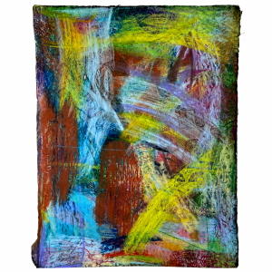 'Into Time-Space Continuum - Oil Painting'