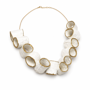 'Organic Hoops' Necklace