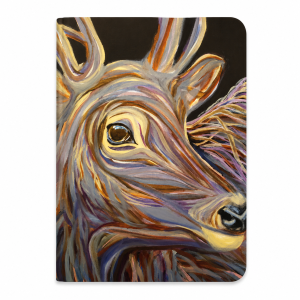 Silent Wapiti - Acrylic Painting