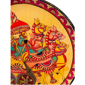 'Arjun Rath' Handpainted Wall Decor