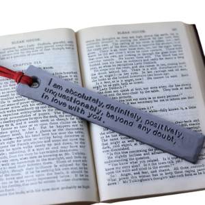 Customizable Steel Bookmark