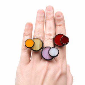 Stained Glass Cocktail Ring