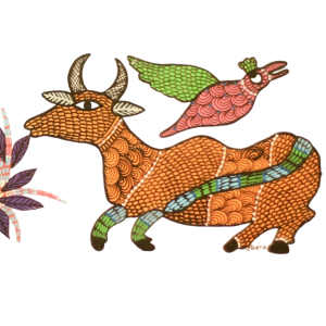 'Forest Animals' Gond Art05