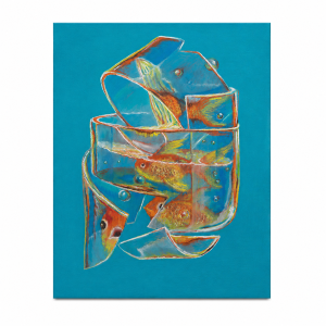 Panic : Oil Painting