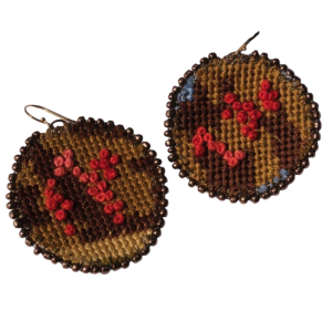 Coral Earrings