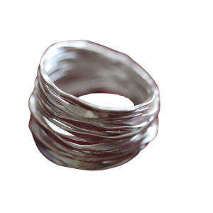 Hammered Silver Ring