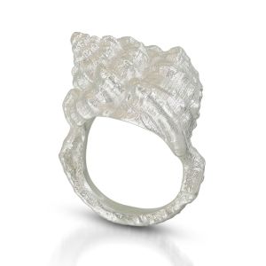 The Silver Seashell Ring