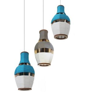 Birch Wood Silky Ceiling Lamp