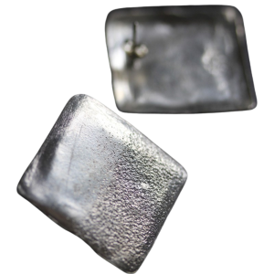 Textured Silver Studs