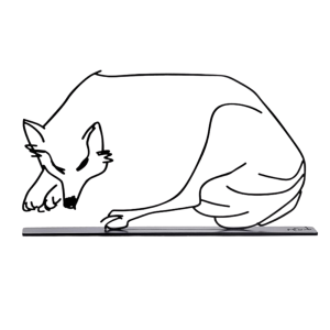 Wanetik Art - Fox Sculpture