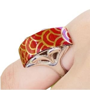 Japanese Drum Bridge Ring