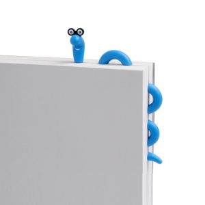 SQUIGGLES BOOKMARK FOR BOOKWORMS IN MULTIPLE COLOURS