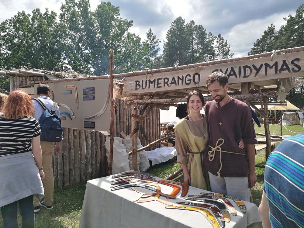 An Interview with Let’s Curate Artisan, Nemunas Pakalnis of Wooden Boomerangs, Lithuania