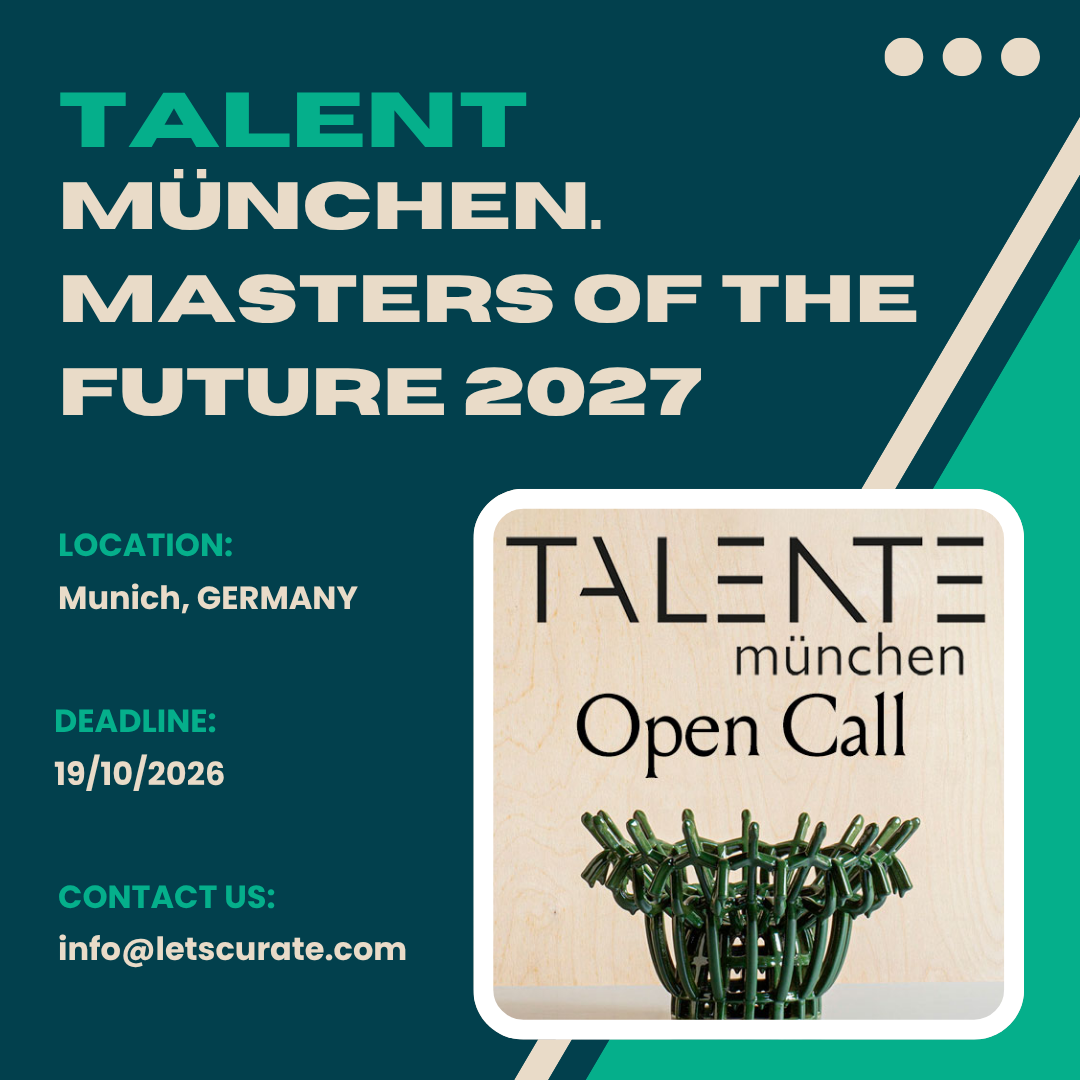 Open Call for TALENTE münchen. Masters of the Future 2027